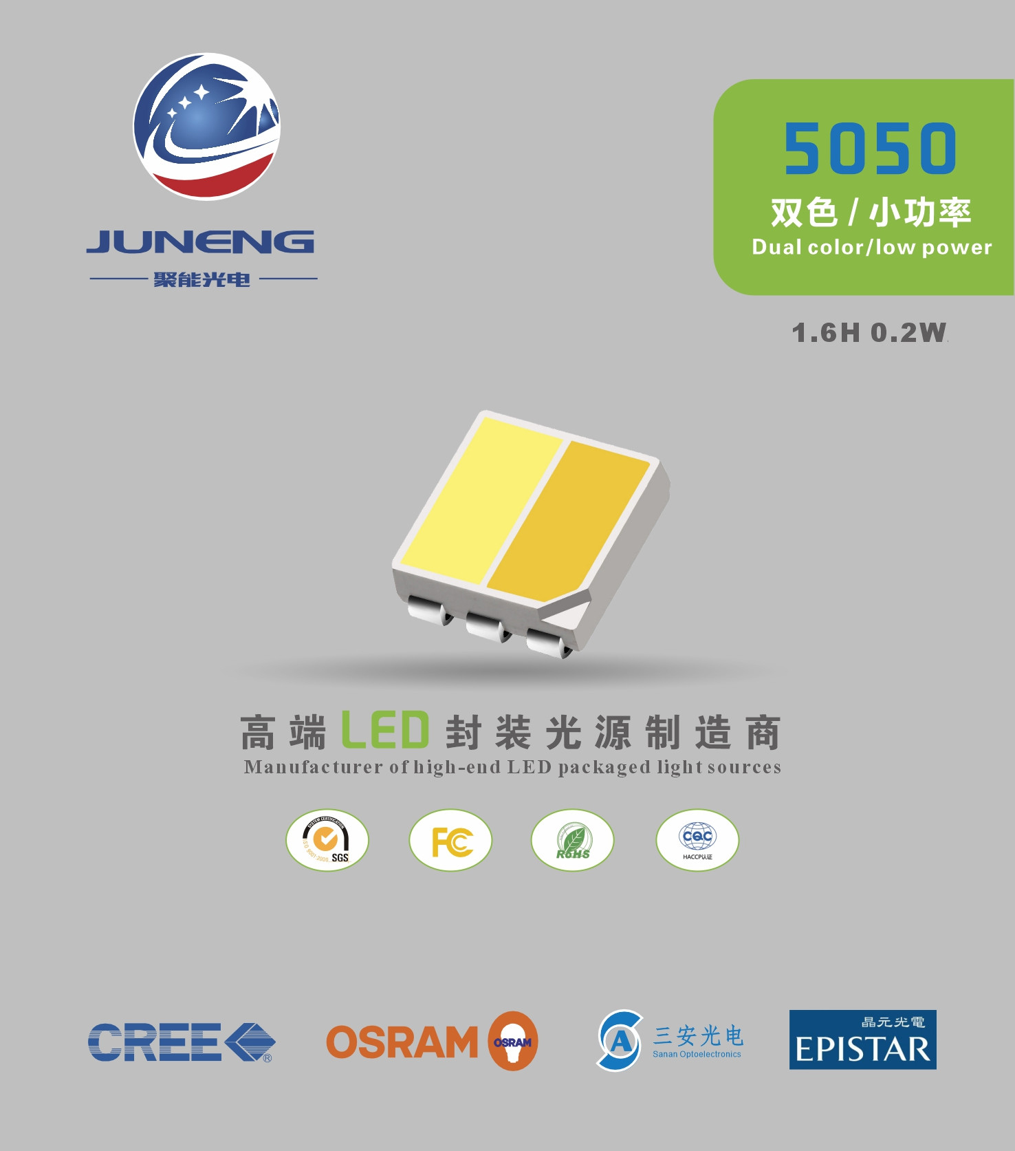 5050双色小功率